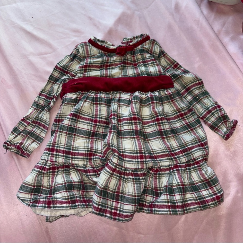 Tommy Bahama Red and Green Plaid Dress